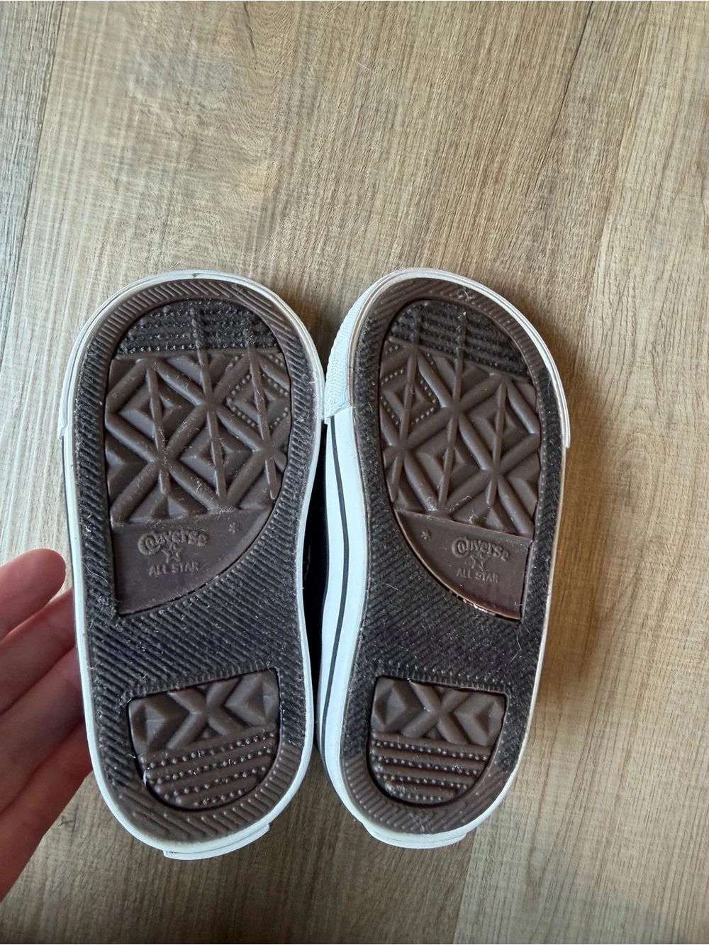 Converse Kids Black and White Low-Top Sneakers